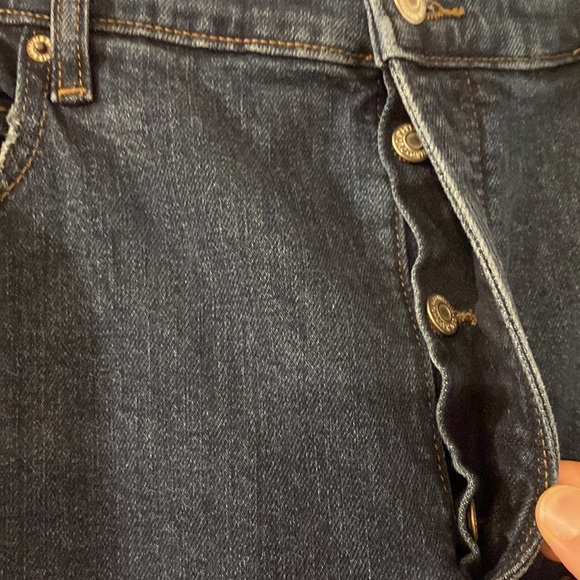 Old Navy Extra High Rise Sky Hi Straight Jeans Secret Slim Pockets Plus Size 18 - Picture 4 of 12